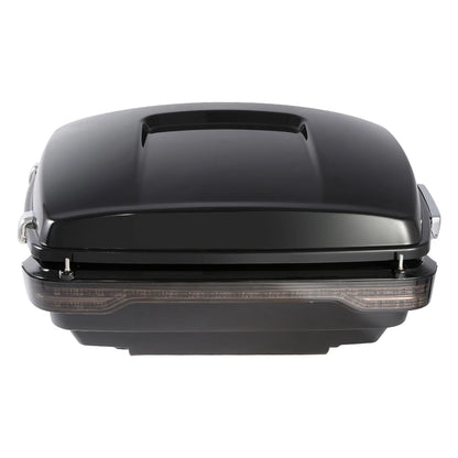 King Trunk Smoked LED Light Side Marker Fit For Harley Electra Glide 2014-2025