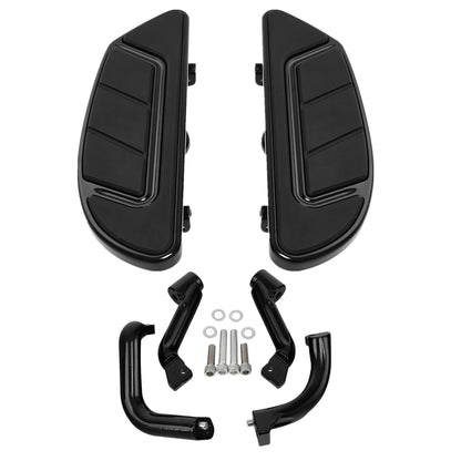 Driver Floorboard w/ Mount Bracket Fit For Harley Davidson Touring Models 14-24