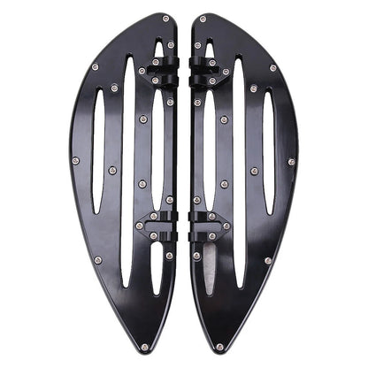 Driver Passenger Floorboards Foot Pegs Floor Boards Fit For Harley Electra Glide
