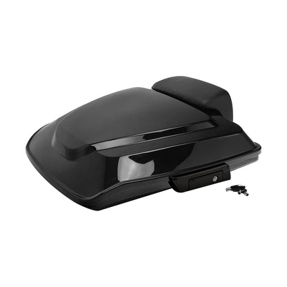Black Razor Trunk Pad Mount Rack Fit For Harley  Road Glide 2014-2025