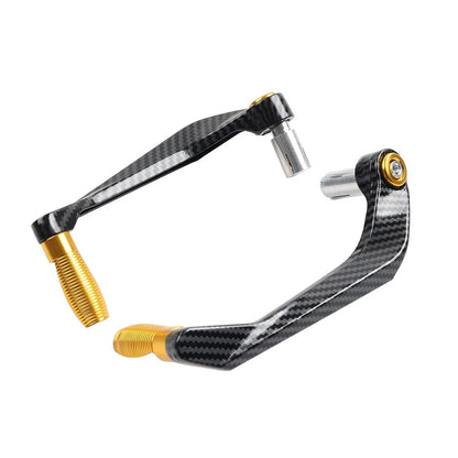 Brake Clutch Levers Guard Hand Protector For Suzuki GSXR1000 GSXR 600 GSX-R Gold
