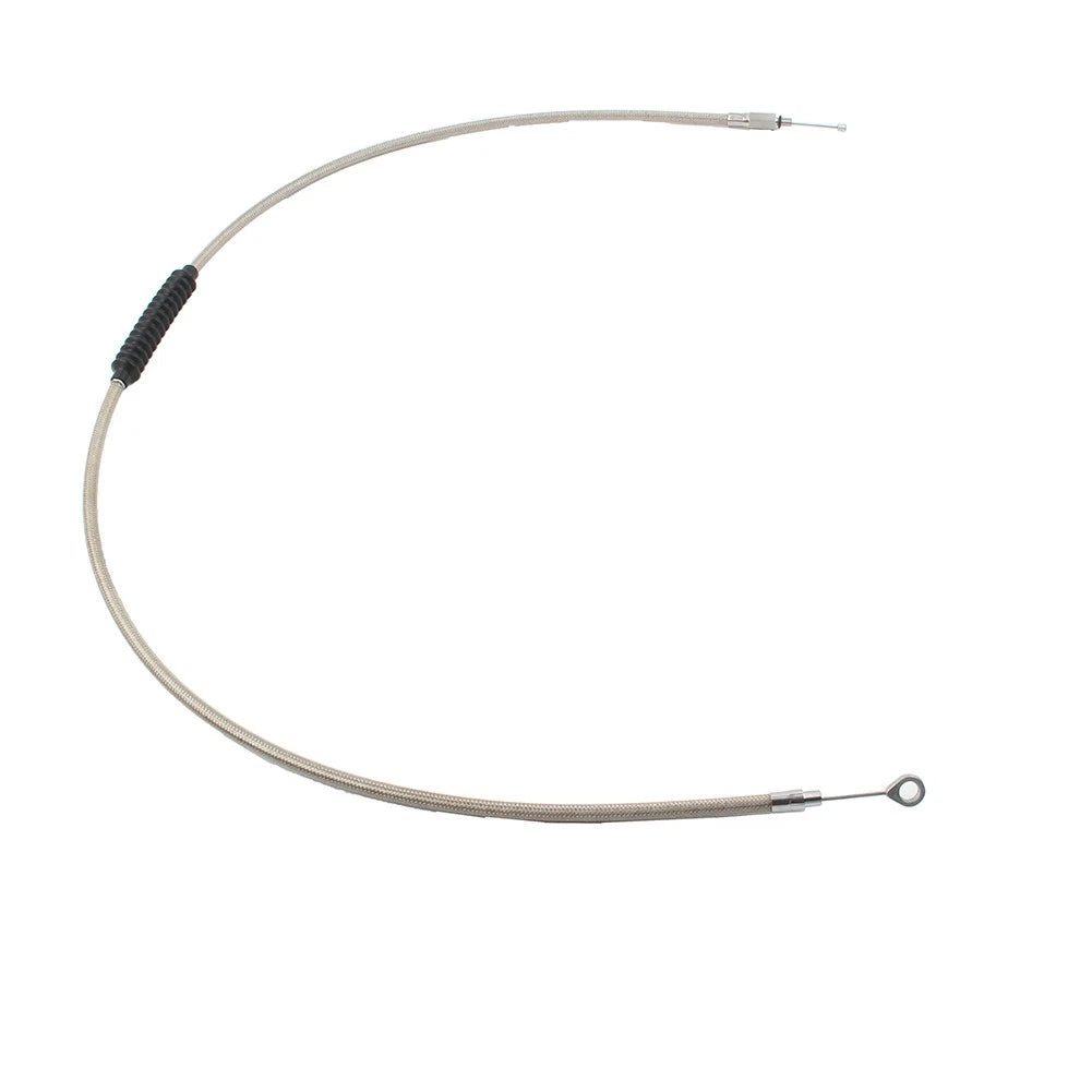 Stainless Clutch Cable For Harley Dyna FXDWG Softail Fatboy FLSTF Road Glide
