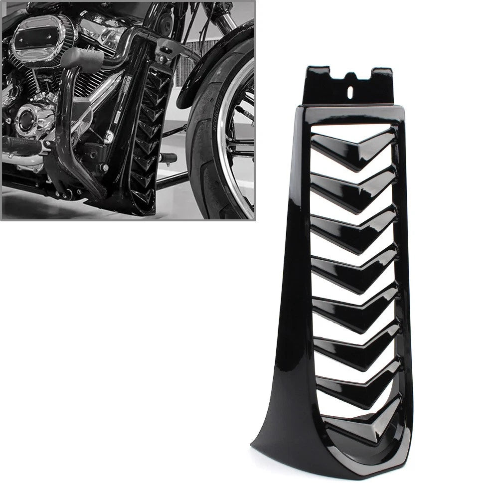 For Harley Breakout Softail Street Bob Chin Spoiler Lower Radiator Cover Fairing