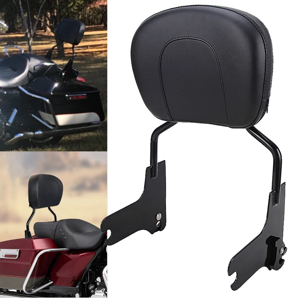 Detachable Backrest Sissy Bar For Harley Road King Electra Street Glide 1997-08