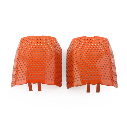 Front Caliper Screen Inserts Orange Fit Harley V-Rod & Touring 2006-2019 US 2Pcs
