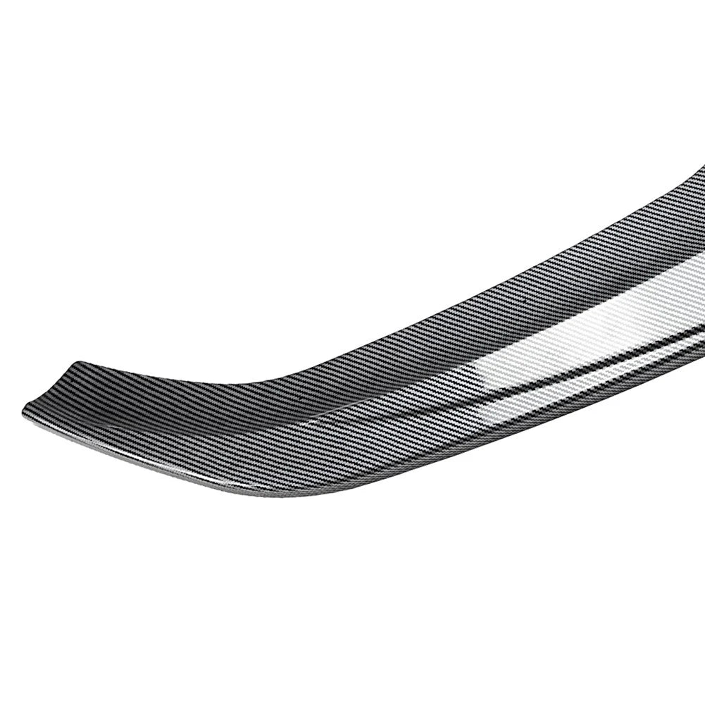 Carbon Fiber Black Front Bumper Lip Splitter Spoiler For Audi A5 S5 F5 2017-2020