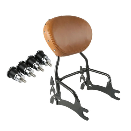 12" Backrest Sissy Bar Mount Spools Fit For Indian Chieftain Dark Horse 16-22 18