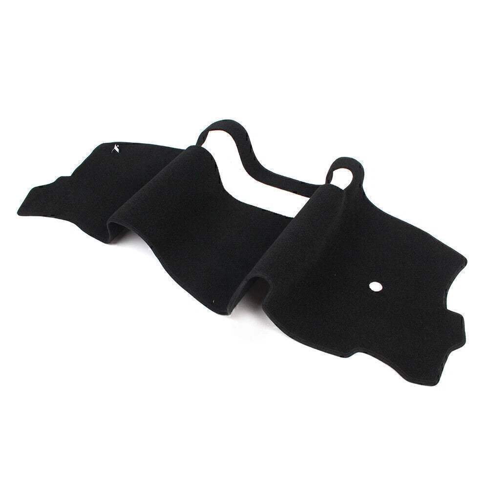 Car Dashmat Dash Cover Dashboard Mat Fit For Chevy S10 1998-2004 Polyester Black