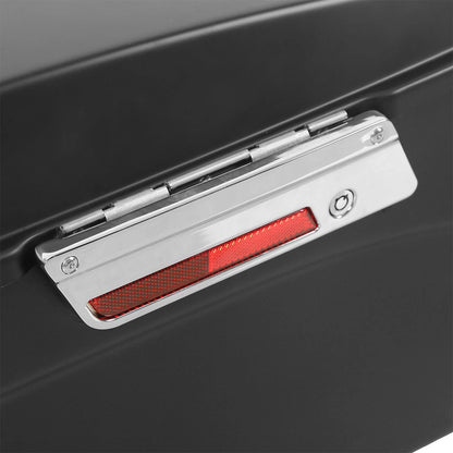 Matt Black Hard Saddlebags Bag Trunk Fit For Harley Touring Electra Glide 94-13
