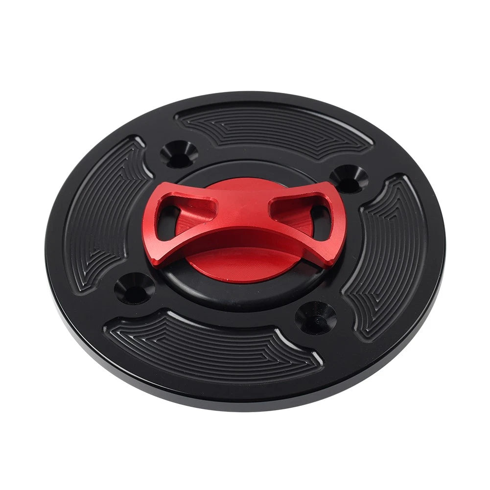 Gas Fuel Tank Cap Cover CNC Red For DUCATI Panigale V4/S/R 2018-2021