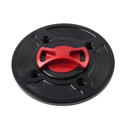 Gas Fuel Tank Cap Cover CNC Red For DUCATI Panigale V4/S/R 2018-2021