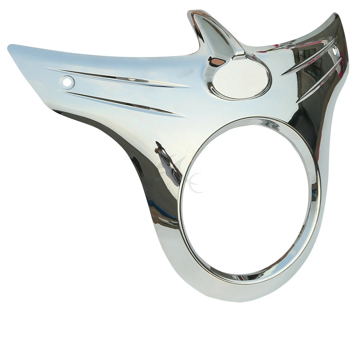 Front Outer Fairing &Headlight Bezel For Indian Chieftain Dark Horse 16-18 Black