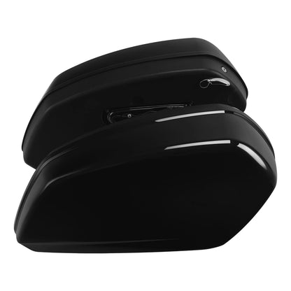 Gloss Black Saddlebags LED Brake Turn Light For Harley Low Rider ST FXLRST 22-24