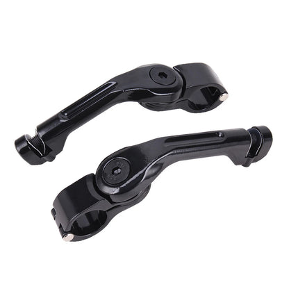 1-1/4" Long Highway Foot Pegs Clamps For Harley Touring Electra Glide Road King