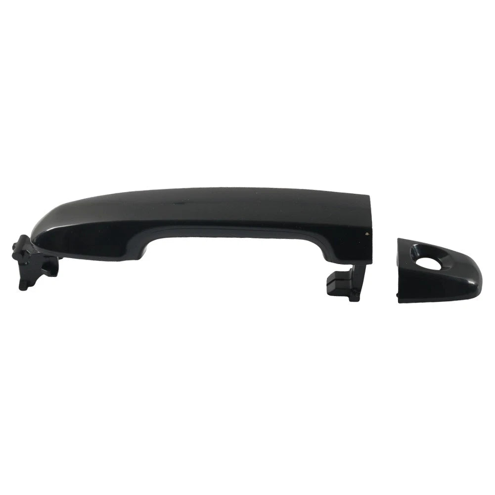 1pc Front Left Exterior Door Handle For Toyota Camry 2012-2017 Black A10395-01