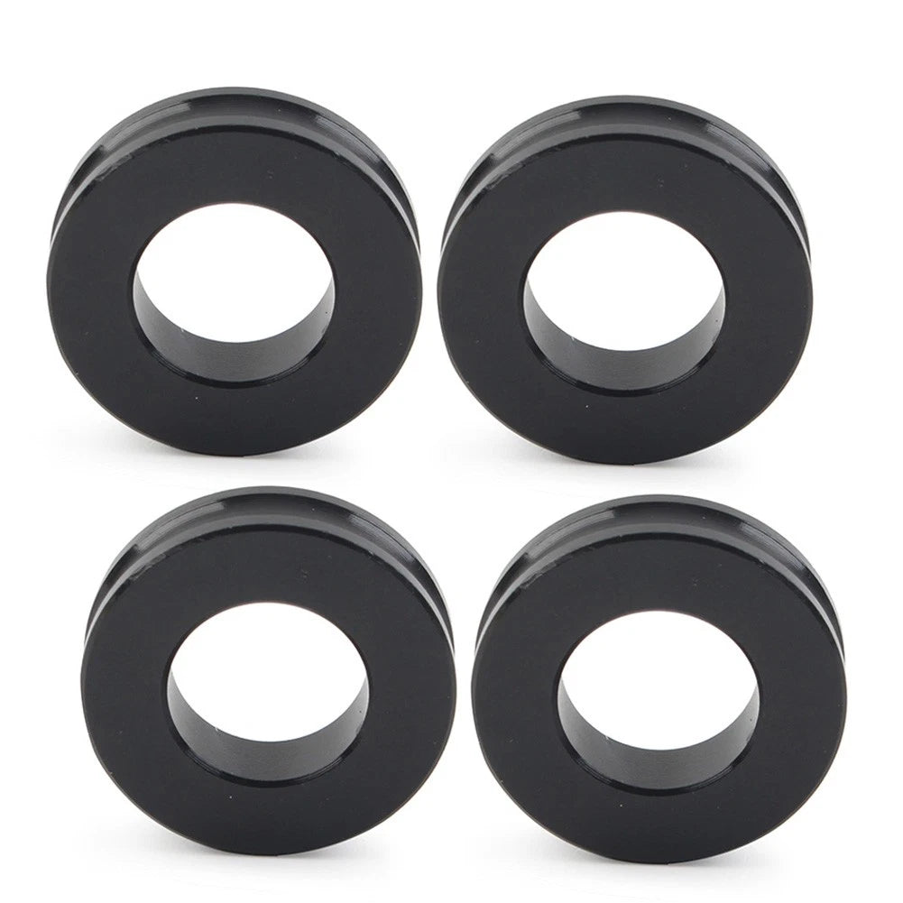 4x CNC Front Brake Caliper Spacer Kit Black For Ducati Panigale V4/R/S 2018-2024