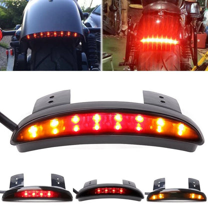 LED Brake Turn Signal Tail Light For Harley Sportster XL 883 1200 48 72 Iron 883
