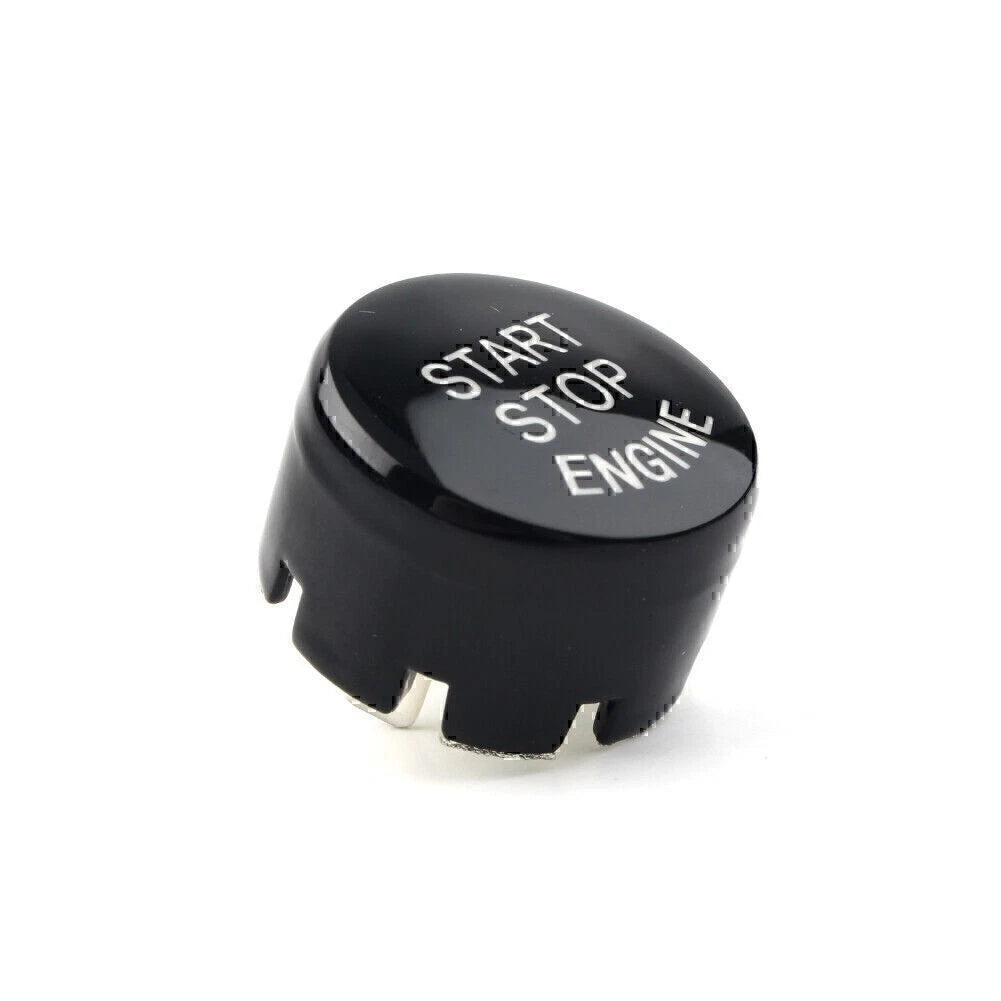 W/ Auto Start/Stop Engine Switch Button Center for All BMW F Classis CAR Black