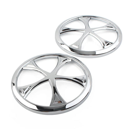 Front Speaker Grill Trim Cover Fit Harley Trike Tri Glide Ultra Classic 2014-22