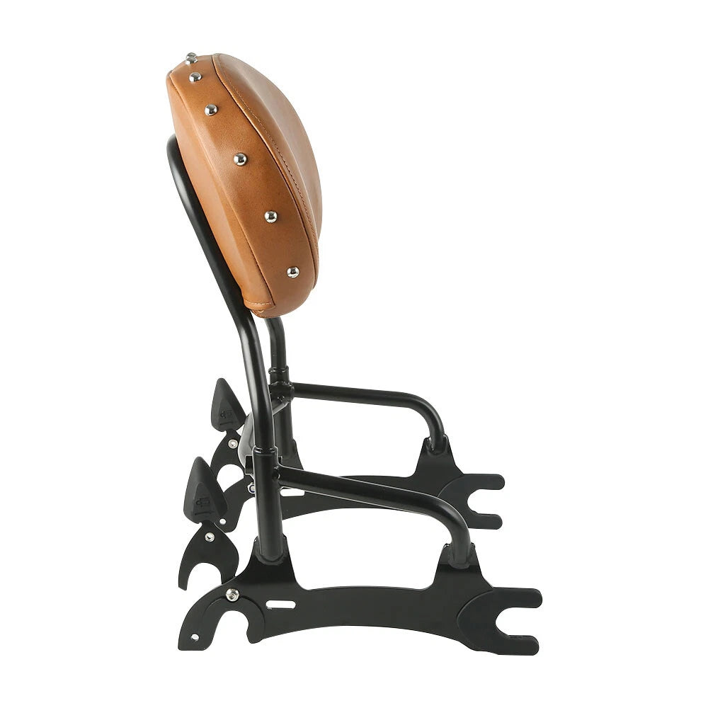 12" Backrest Sissy Bar Mount Spools Fit For Indian Chieftain Dark Horse 16-22 18