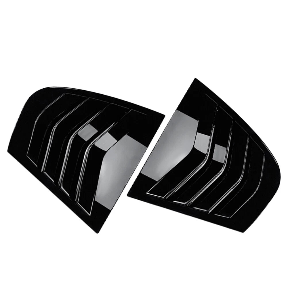 Rear Window Side Vent Shutter Louver Cover For BMW 3 Series E90 Sedan 2005-2013