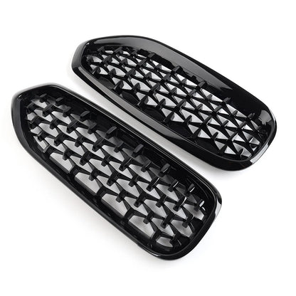 Meteor Style Front Bumper Center Kidney Grille Grill Fit BMW Z4 G29 20I 30I M40I