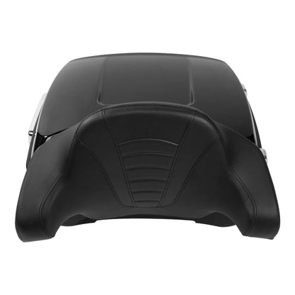 King Trunk Pad Two Up Mount Rack Luggage Fit For Harley Fatboy FLST 2008-2016 15