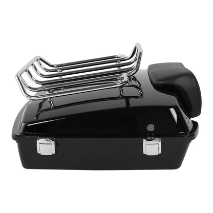 Razor Trunk Backrest Mount Rack Fit For Harley Touring Models 97-08 07