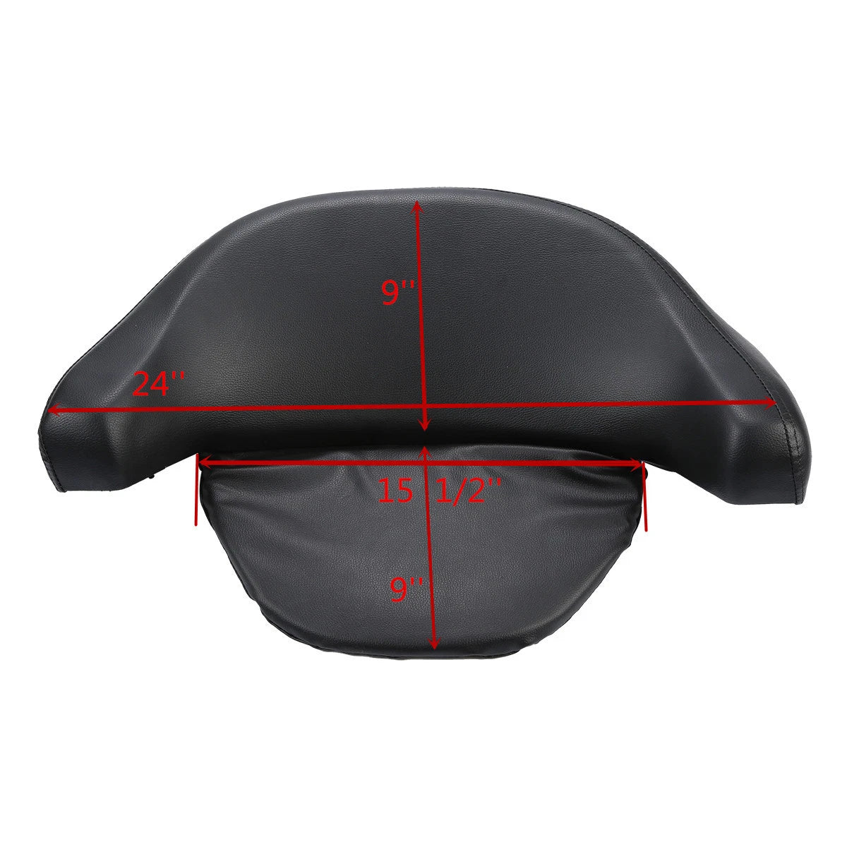 Razor Pack Trunk Backrest Pad Mount Rack Fit For Harley Touring 1997-08