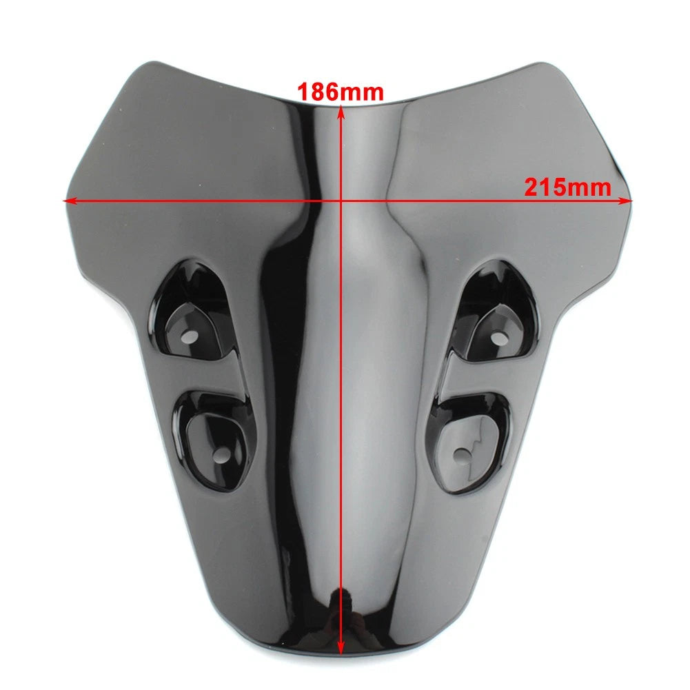 Motorbike Windshield Wind Deflector Windscreens For Yamaha  MT07 21-22