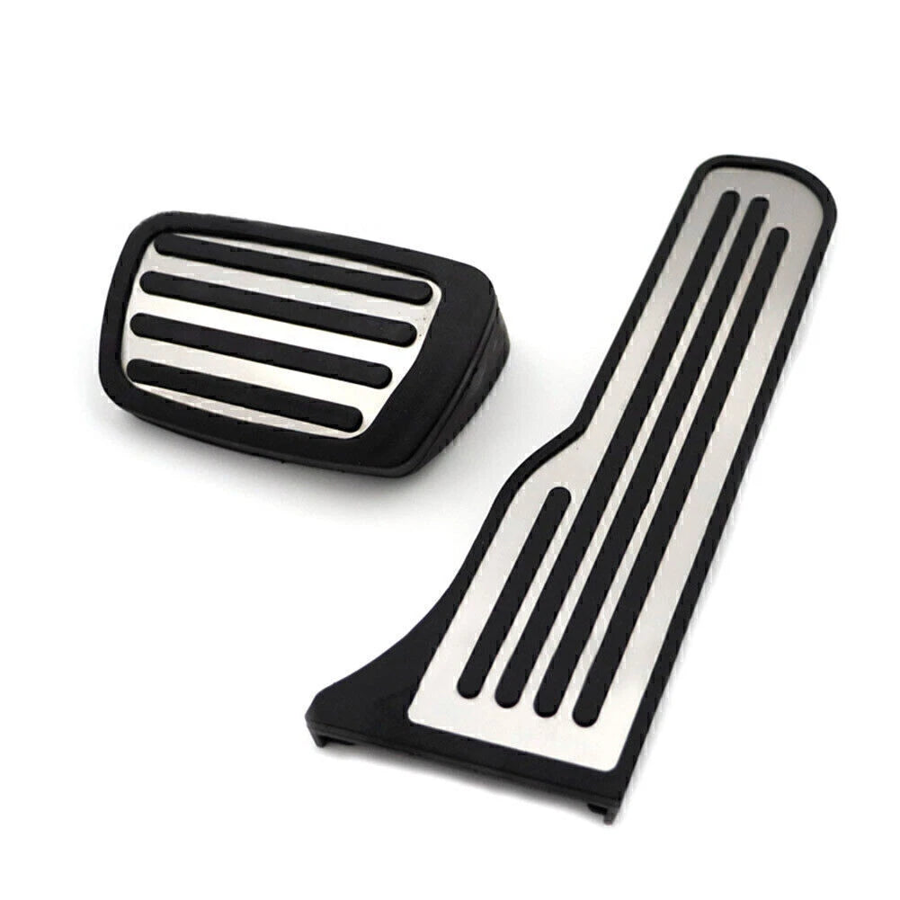 Foot Gas Brake Pedals Cover Kit For Chevrolet Camaro 2016-UP Car 2PCS USA
