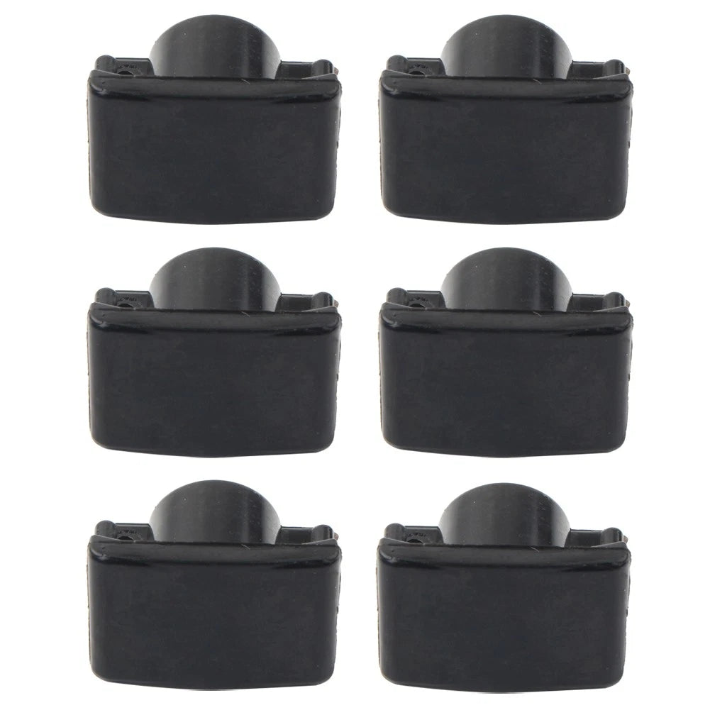 6 pcs Black Hydraulic Cam Chain Tensioner Nylon Pad For Harley Big Twin 07-2017