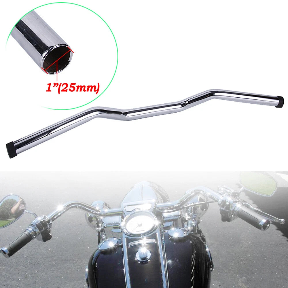 1"Custom Tracker Drag Bar Handlebars Bars Pullback For Harley Sportster 883 1200
