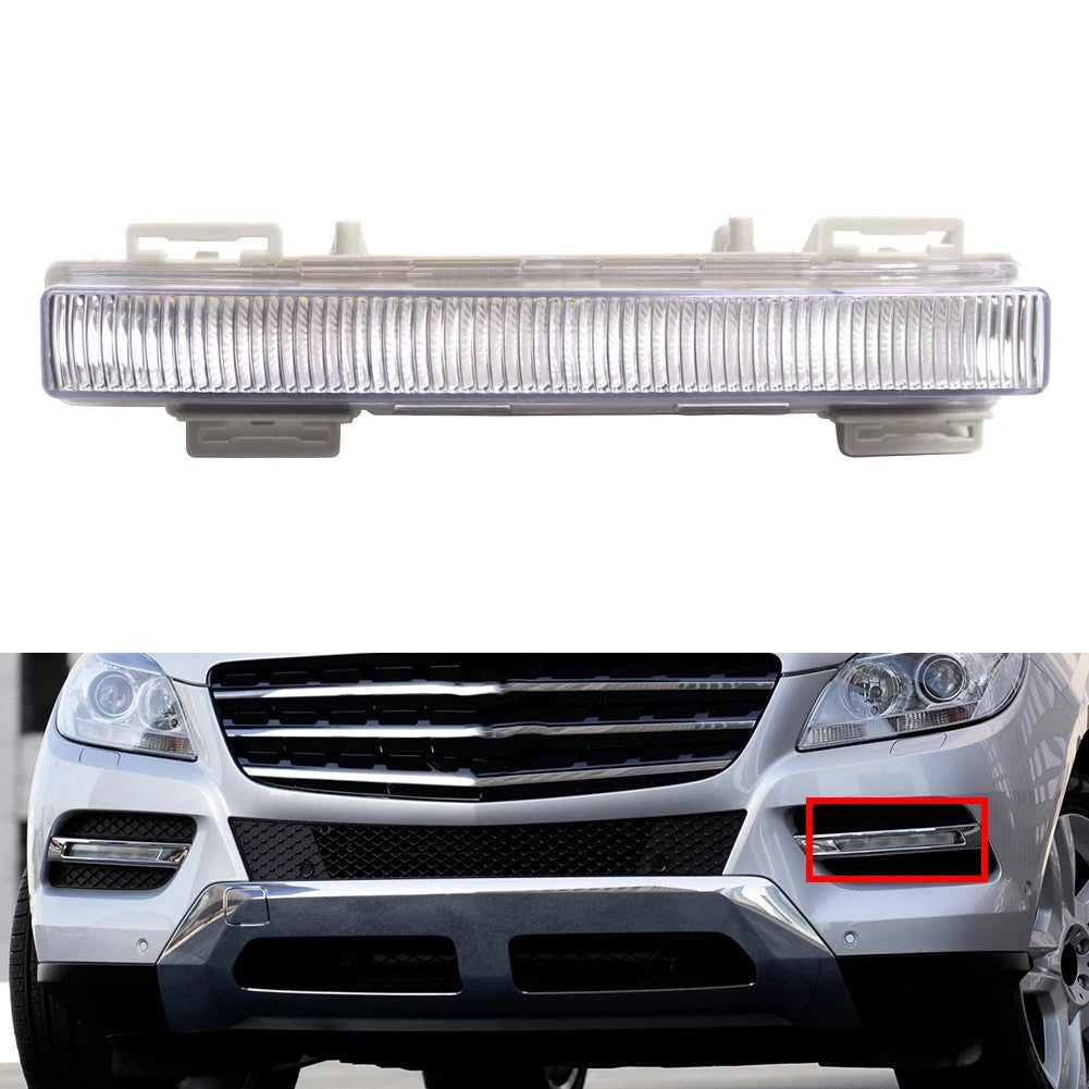 1x Left Front Daytime Running Light For Mercedes Benz X204 GLK250/GLK350 2013-15