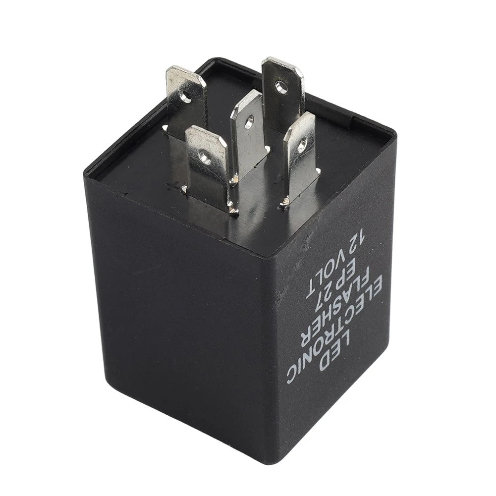 5-Pin EP27 FL27 LED Flasher Relay Fix For LED Turn Signal Lamps Hyper Flash