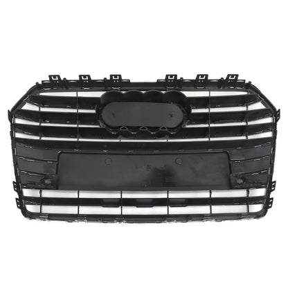1 Piece Front Bumper Grille Radiator Grill Chrome For Audi A6 S6 C7 2016-2018