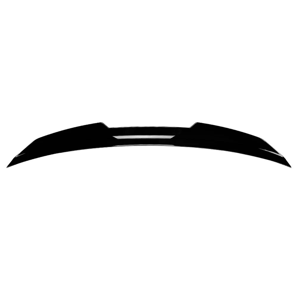 1Pc Glossy Black Rear Trunk Spoiler For Audi A5 S5 8T 4 Door Sportback 2007-2016