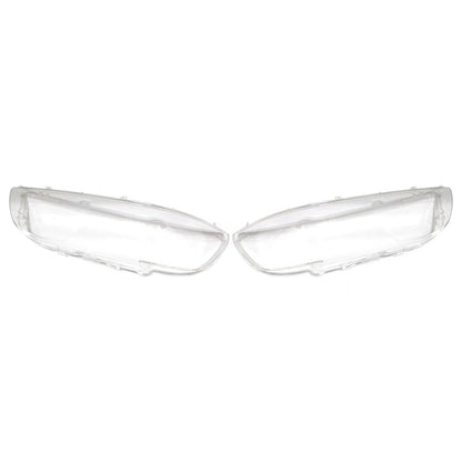 Front Headlight Lens Shell Cover Replacement Fit BMW 5 Series E39 2001-2003 PAIR