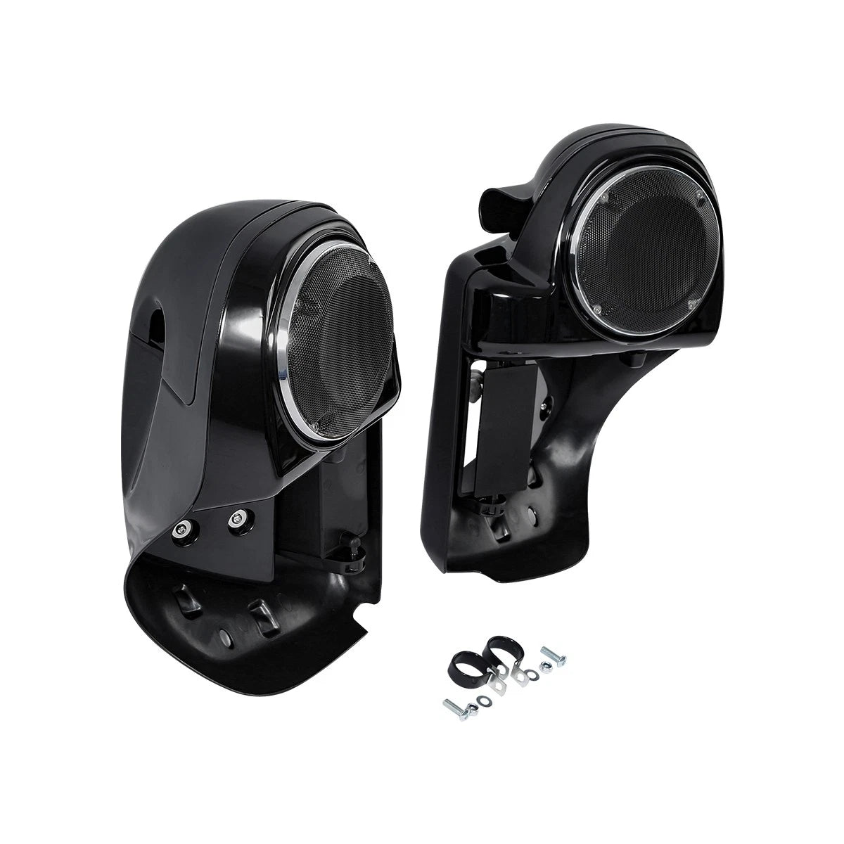 Lower Vented Fairings Speaker Pod Engine Guard Bar For Harley Street Glide 14-24