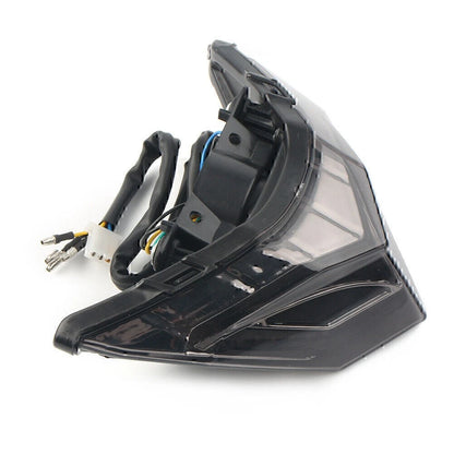 LED Brake Tail Light Rear Turn Signal Lamp For Kawasaki Ninja 250R 300 2013-17