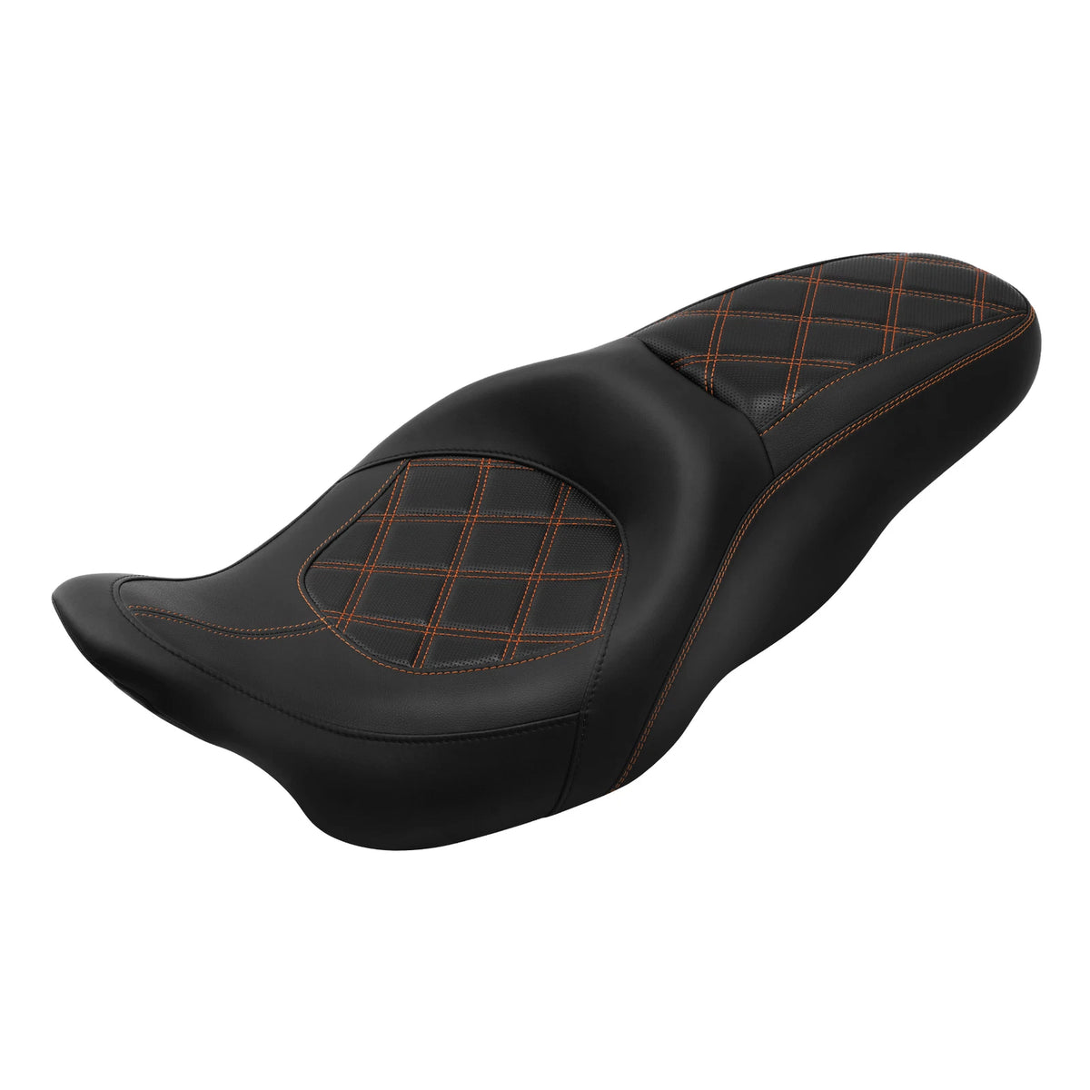 Rider Driver Passenger Seat For Harley Touring Road Glide King 09-23 Black+Brown