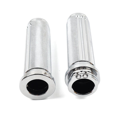 1" Handlebar Hand Grips For Harley Heritage Softail Dyna Chrome US