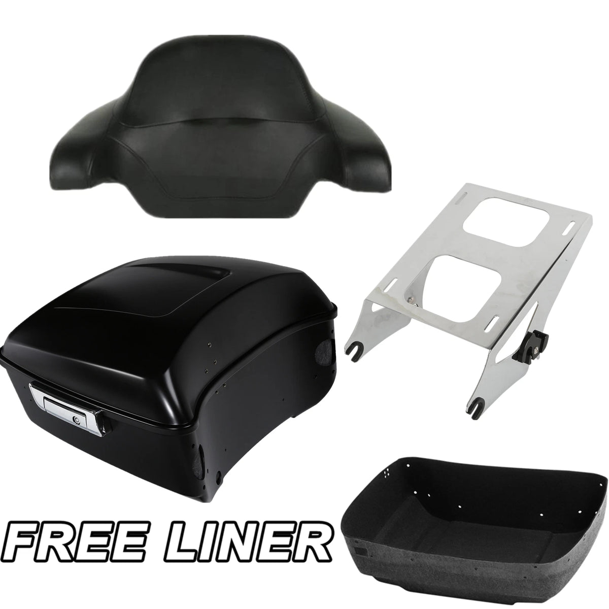 Matt King Trunk Pad Mount Rack Fit For Harley Electra Glide 14-Up