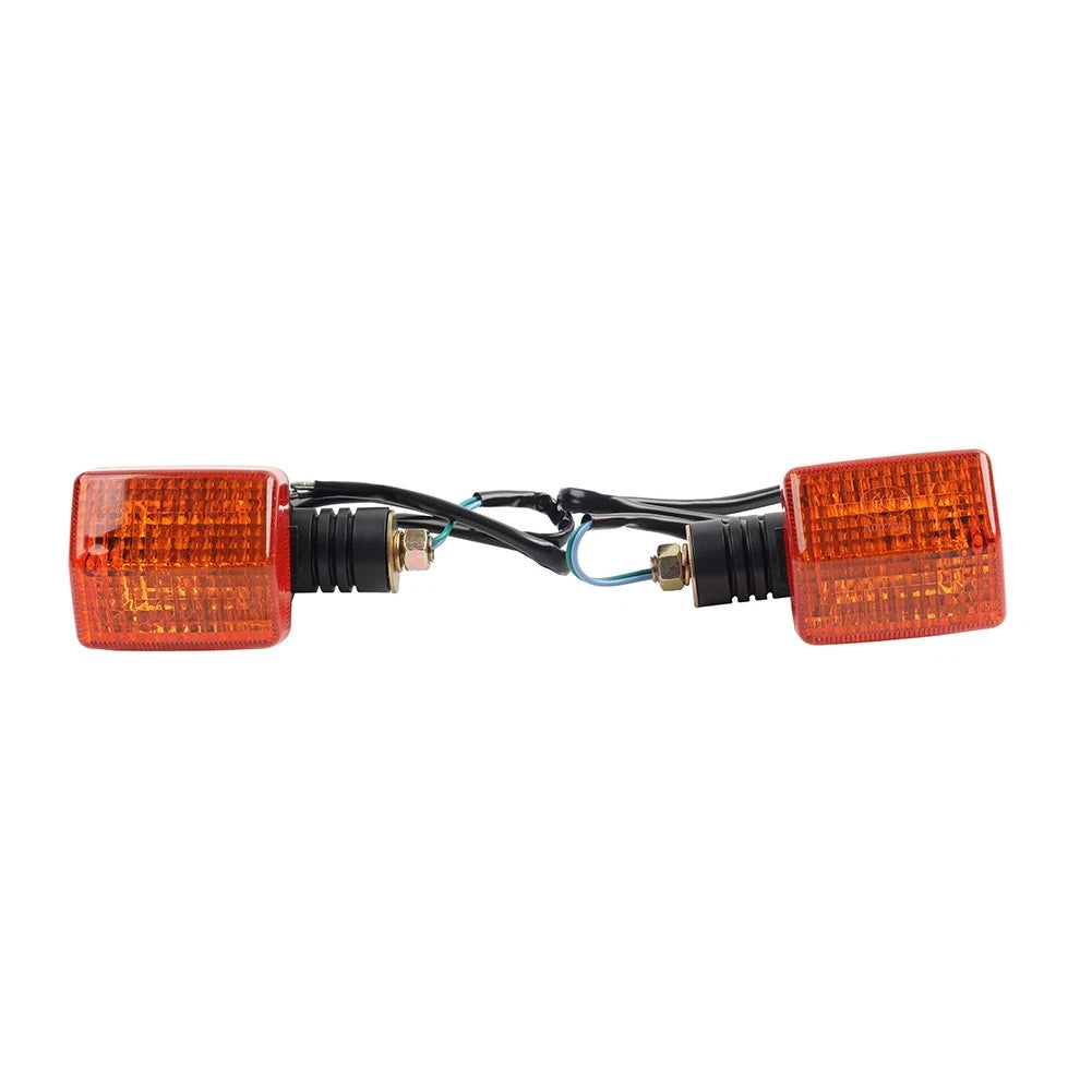 Pair Turn Signal Indicator Light For Honda XR250L XR650L CB125 Twin NPS50