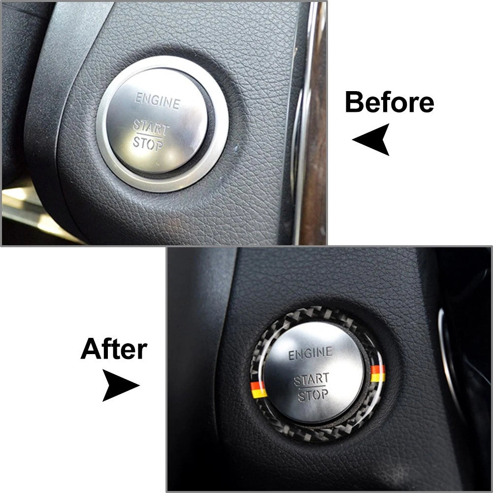 Engine Start Stop Button Cover For Benz A B C GLC GLA CLA ML GL CLS GLK Class