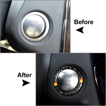 Engine Start Stop Button Cover For Benz A B C GLC GLA CLA ML GL CLS GLK Class