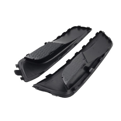 2pcs Front Bumper Fog Light Trim Bezel Cover Black For Subaru Legacy 2010-2012