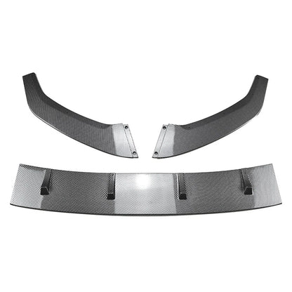US Front Bumper Spoiler Splitter Lip For VW Golf MK7.5 R Rline 2017-2019
