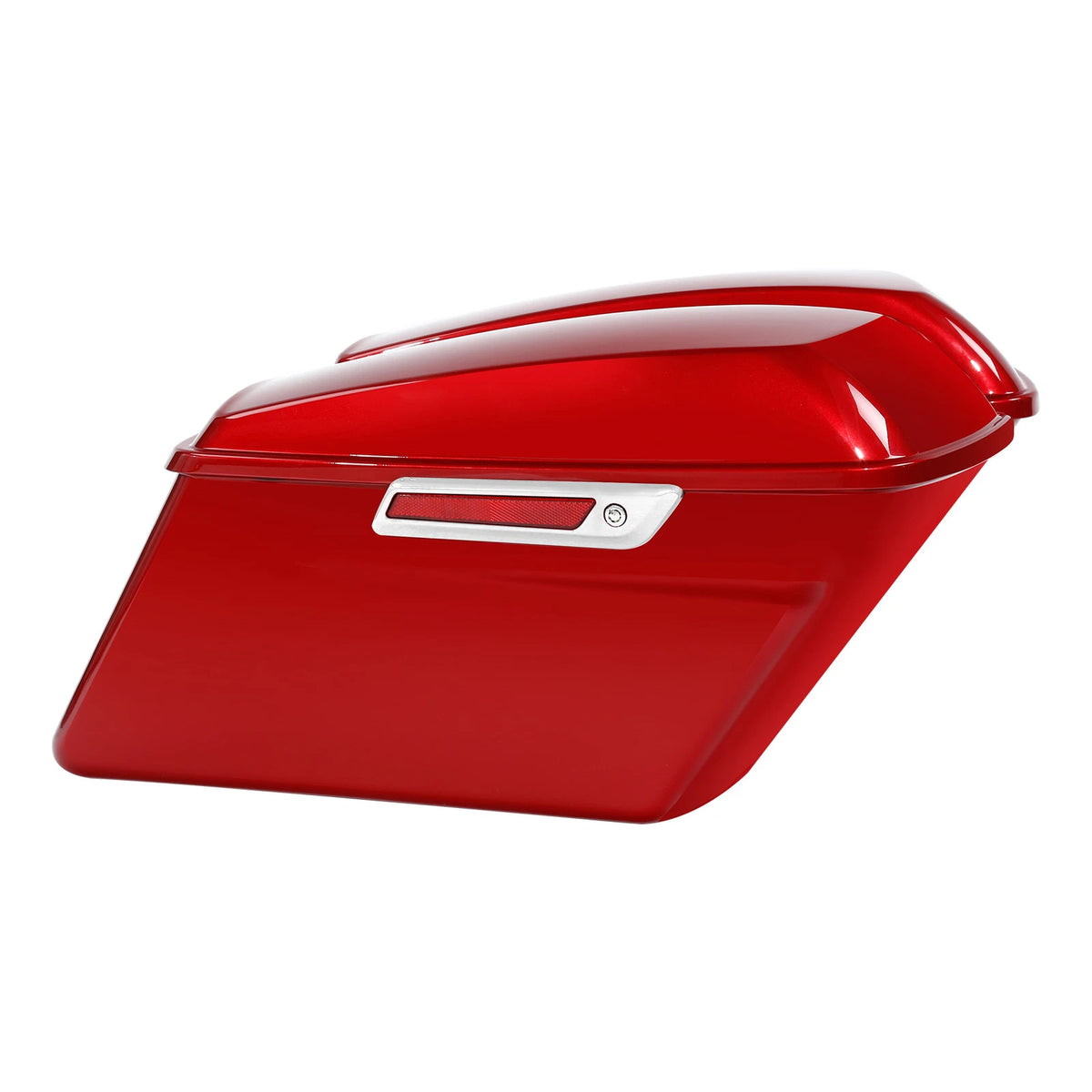 Hard Saddlebags Fit For Harley Touring Street Road Glide King 2014-Up Wicked Red