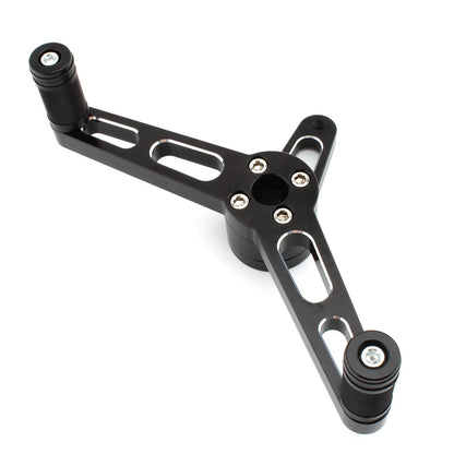 Front Foot Pegs Heel Toe Shifter Lever For Harley Sportster XL883 1200 Iron883 E